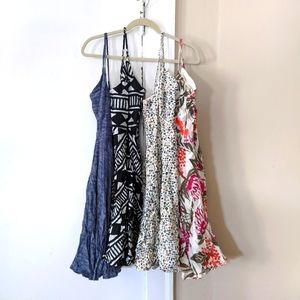 Four Old Navy sundresses